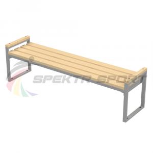Купить Лавка парковая разборная 2 м без спинки в Урае 