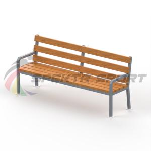 Купить Уличная скамейка со спинкой Дача в Урае 