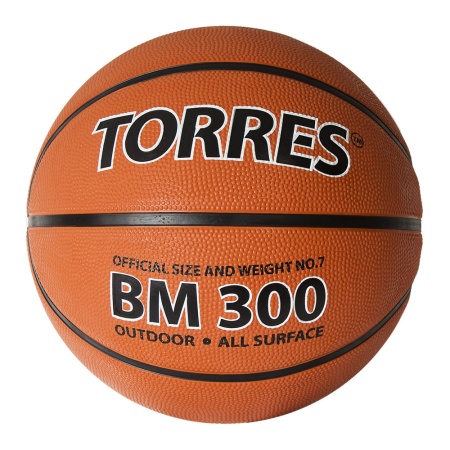 Купить Мяч баскетбольный  "TORRES BM300" р.5 в Урае 
