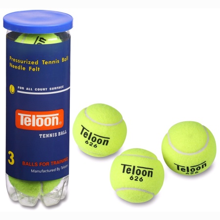 Купить Мяч для большого тенниса Teloon 626Т Р3  (3 шт) в Урае 
