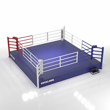 Купить Ринг боксерский Totalbox на помосте 0,5 м, 6х6м, 5х5м в Урае 