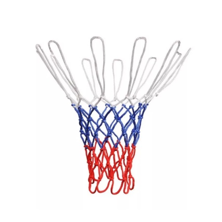 Купить Сетка баскетбольная, Д 3,5 мм, «Триколор», цветная в Урае 