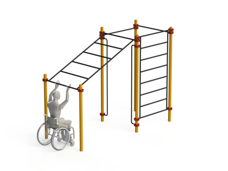 Купить Спортивный комплекс для инвалидов-колясочников WRK-D15_76mm в Урае 