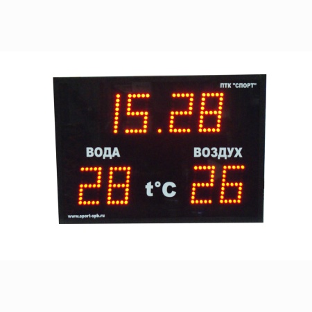 Купить Часы-термометр СТ1.16-2t для бассейна в Урае 