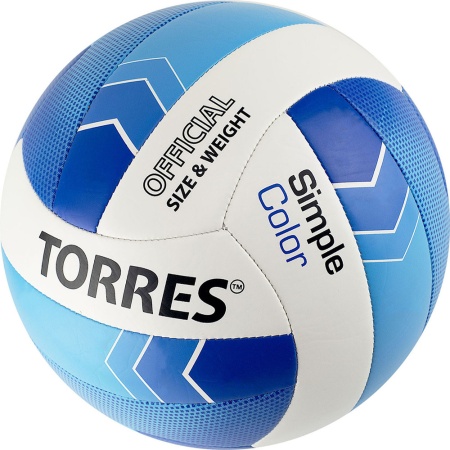 Купить Мяч волейбольный Torres Simple Color любительский р.5 в Урае 